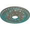 Ekena Millwork Warsaw Ceiling Medallion (Canopies up to 3 1/2"), 18"OD x 3 1/2"ID x 1 3/8"P, Copper Green Patina CM18WACGS - alternate 4